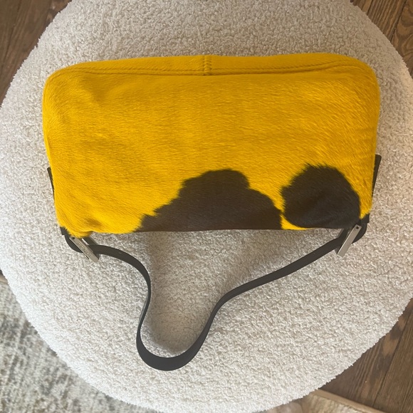 Fendi Cow Print Baguette - Picture 3 of 9